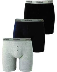 Fitzgerald London - 3 Pack Boxer Shorts Plus Size Underwear - Lyst