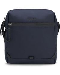BOSS - Stenson Ns Zip Shoulder Bag - Lyst