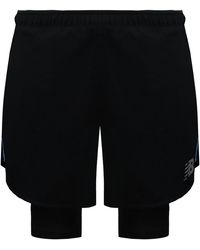 New Balance - Q Speed 5Inch 2In1 Shorts - Lyst