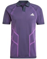 adidas - Tennis Pro Seamless Aeroready Freelift Polo Shirt - Lyst