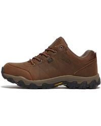 Peter Storm - Lindale Leather Waterproof Walking & Hiking Shoes With Stormgrip Outsole - Lyst