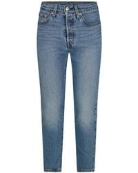 Levi's - Levi's /Ladies 501 Same Intent Skinny Jeans (Light) Cotton - Lyst