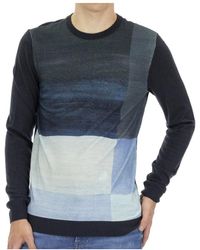 Emporio Armani - Pullover Slim Fit Full Sleeve Wool - Lyst