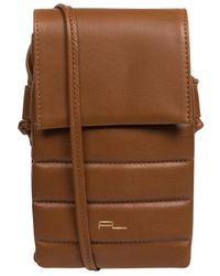 Pure Luxuries - 'Lilian' Nappa Leather Cross Body Phone Bag - Lyst