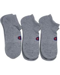 Champion - Low Cut Socks 3 Pack Regular Soft Cotton Gym Sports Trainer - Lyst