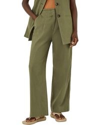 Roman - Smart Twill Wide Leg Pocket Trouser - Lyst