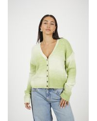 Brave Soul - Button Through Space Dye Cardigan - Lyst