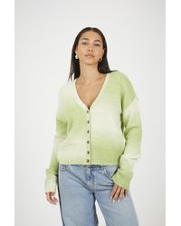 Brave Soul - Button Through Space Dye Cardigan - Lyst