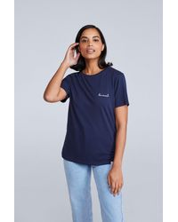 Mountain Warehouse - 'Marina' Logo T-Shirt Cotton Casual Breathable Summer Tee - Lyst