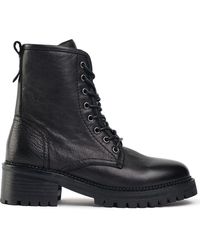 Sole - Crafted Stitch Lace Up Boots - Lyst