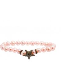 Lancaster - Jla-Br-Star-3-Pu Ladies Bracelet - Lyst