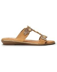 b.soleful - Lyrah Sandals Faux Leather - Lyst
