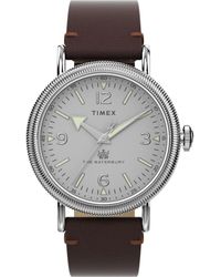Timex - Standard Watch Tw2W20300 Leather (Archived) - Lyst