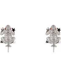 Lancaster - Jla-Ear-Frog-1 Ladies Earrings Sterling - Lyst
