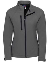 Russell - Ladies 3 Layer Soft Shell Jacket (Titanium) - Lyst