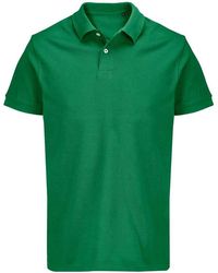 Sol's - Adult Pacific Pique Twin Needle Stitch Polo Shirt (Kelly) - Lyst