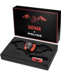 Police - Batman Crusader Watch And Bracelet Gift Set - Lyst