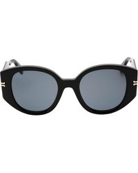 Marc Jacobs - Rounded Lens Sunglasses - Lyst