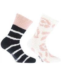 Ted Baker - Womenss 2 Pack Maxthr Cosy Socks - Lyst