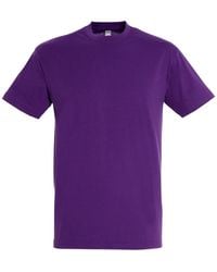 Sol's - Regent Short Sleeve T-Shirt (Dark) Cotton - Lyst