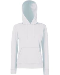 Fruit Of The Loom - Ladies Lady Fit Hooded Sweatshirt Hoodie - Lyst
