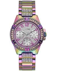 Guess - Gw0044L1 Ladies Iridescent Frontier Watch - Lyst