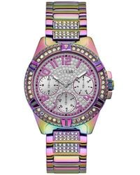 Guess - Gw0044L1 Ladies Iridescent Frontier Uhr - Lyst