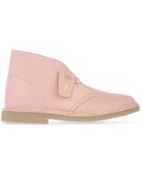Clarks - Womenss Desert Boot 2 Leather Boots - Lyst