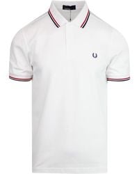Fred Perry - M3600 Twin Tipped Polo Shirt - Lyst