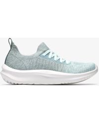 Clarks - Solevana Lace Seafoam Trainers - Lyst