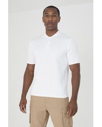 Brave Soul - Off 'Brandon' Short Sleeve Jacquard Polo Shirt - Lyst