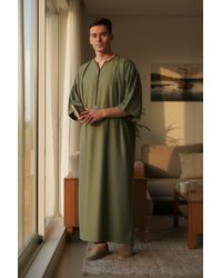 Thobez - Ramadan Moroccan Gandoura Thobe Robe Djellaba Eid Jubba Lfs-Tt-006 - Lyst