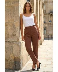 Roman - Short Straight Leg Stretch Trouser - Lyst