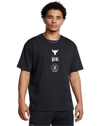 Under Armour - Terry Regular Fit Crew Neck T-Shirt - Lyst