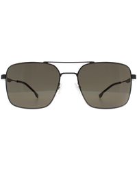 BOSS - Square Dark Ruthenium 1695/S Metal - Lyst