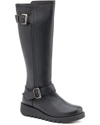 Jones Bootmaker - Darlene Leather Long Boots - Lyst