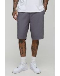 BoohooMAN - Tall Elasticated Waist Baggy Fit Shorts - Lyst