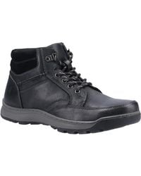 Hush Puppies - Grover Leather Boots - Lyst