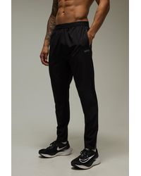 BoohooMAN - Active Running Perforated Tapered Jogger - Lyst