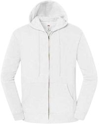 Fruit Of The Loom - Adult Iconic Premium Full Zip Hoodie - Lyst
