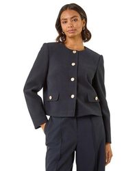 Roman - Buttoned Pocket Jacket - Lyst