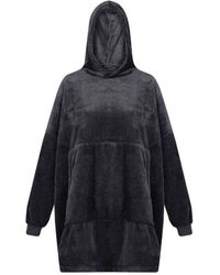 Regatta - Volwassen Snuggler Fleece Oversized Hoodie (afdichting Grijs) - Lyst