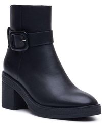 Hush Puppies - Fearne Leather Heeled Ankle Boots - Lyst