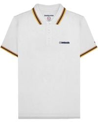 Lambretta - Ss25 Triple Tipped Big & Tall Polo Shirt /Tobacco/ Cotton - Lyst
