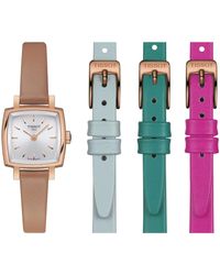 Tissot - Lovely Summer Set Watch T0581093603101 Material_Leather - Lyst