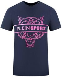 Philipp Plein - Tigerhead Bold Logo T-Shirt Cotton - Lyst