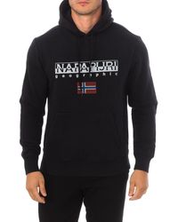 Napapijri - B-Ayas Long Sleeve And Round Neck Sweatshirt Np0A4Gja - Lyst