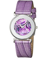 JOWISSA - Elegance Mother-Of-Pearl Watch Patent Leather - Lyst