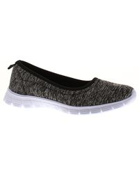 Platino - Flat Shoes Pumps Fluke Slip On Textile - Lyst