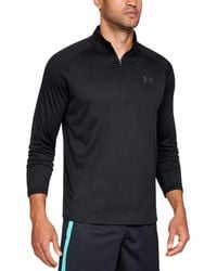 Under Armour - Tech 2.0 1/2 Zip/ Charcoal - Lyst